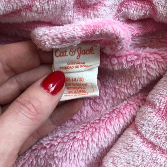 🌷 Girls’ Pink Robe - Picture 3 of 3